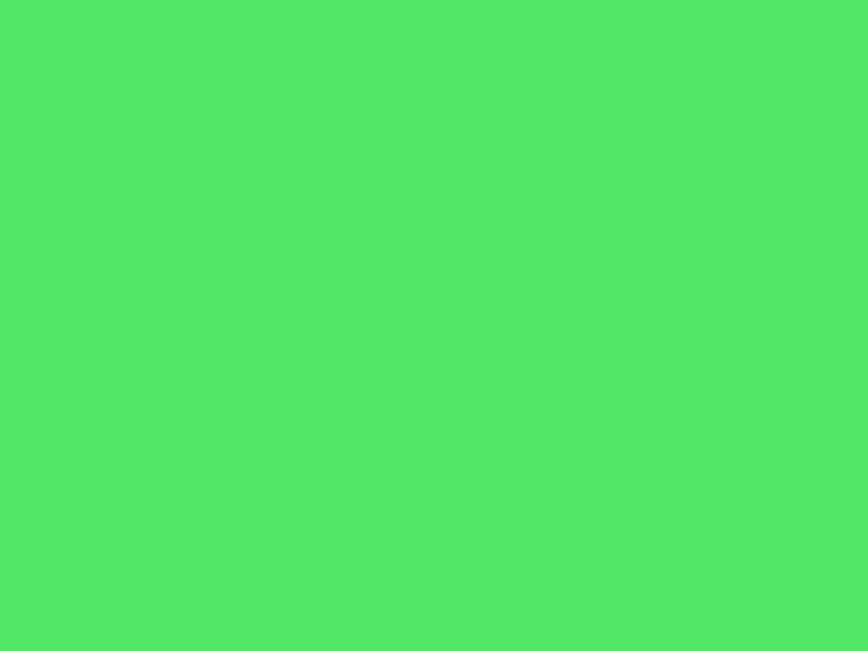 #51E764 - Brilliant Emerald Green color image