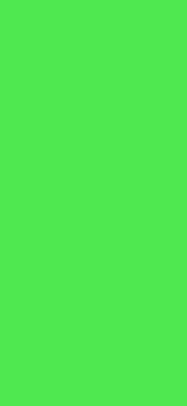 #51E751 - Brilliant Green color image