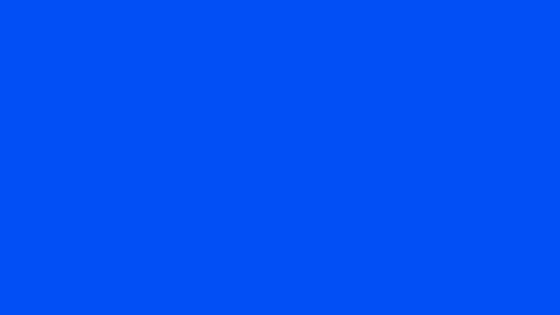#014FF5 color image
