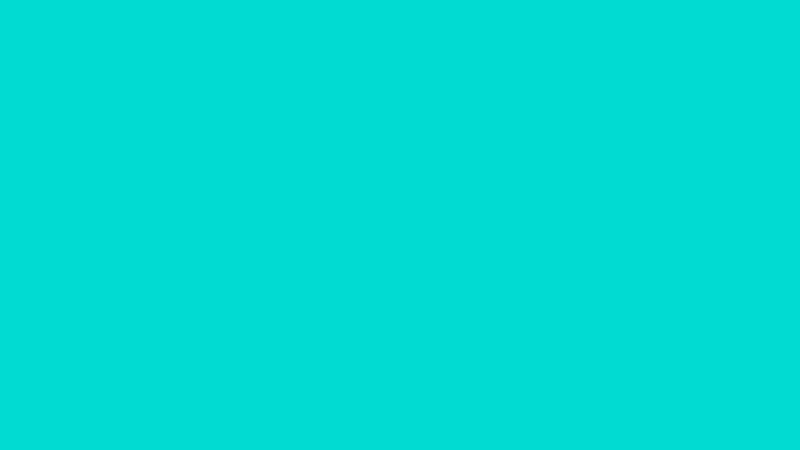 #01DBD2 color image