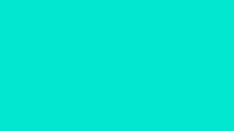#01E7D0 color image