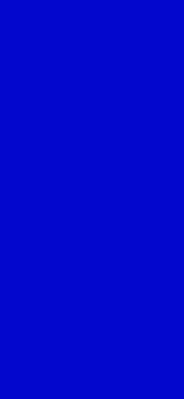 #0307CD color image