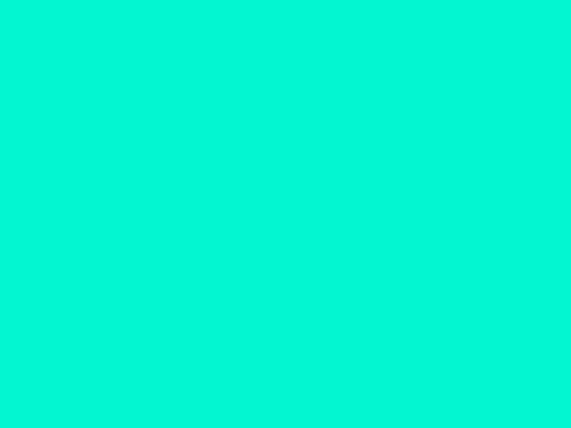 #03F6D1 color image