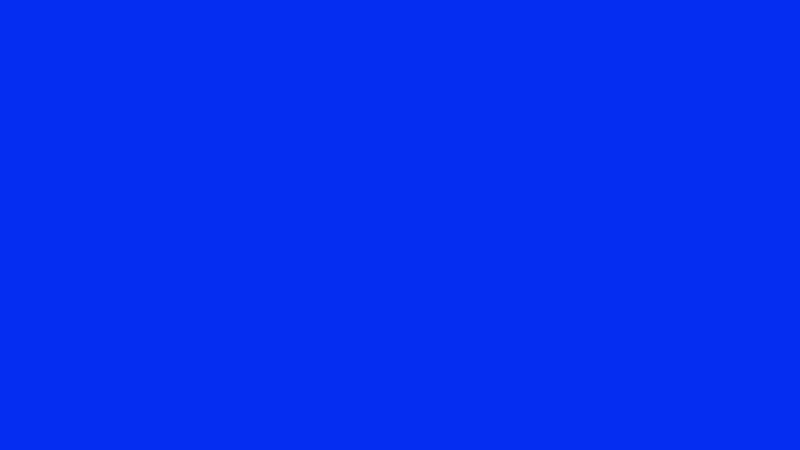 #052DF1 color image