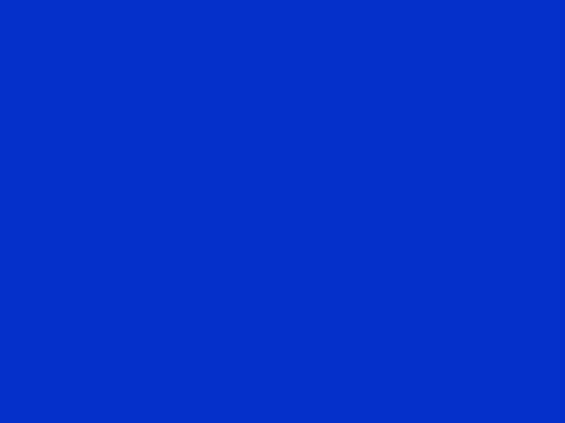 #0530CA color image