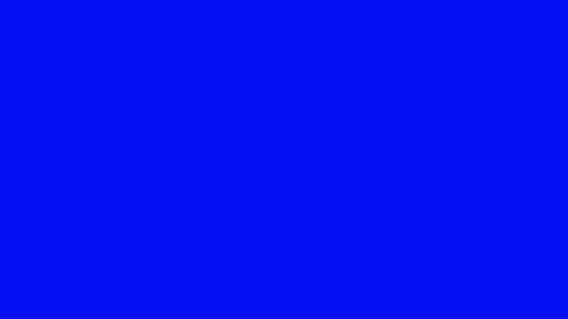 #060EF3 color image
