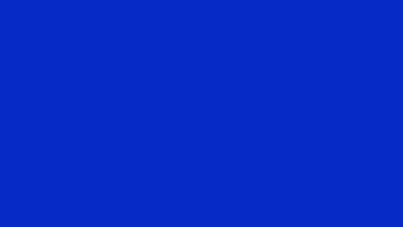 #062AC5 color image