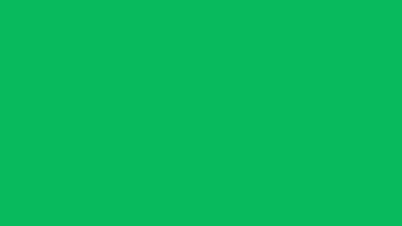 #08BA5D color image