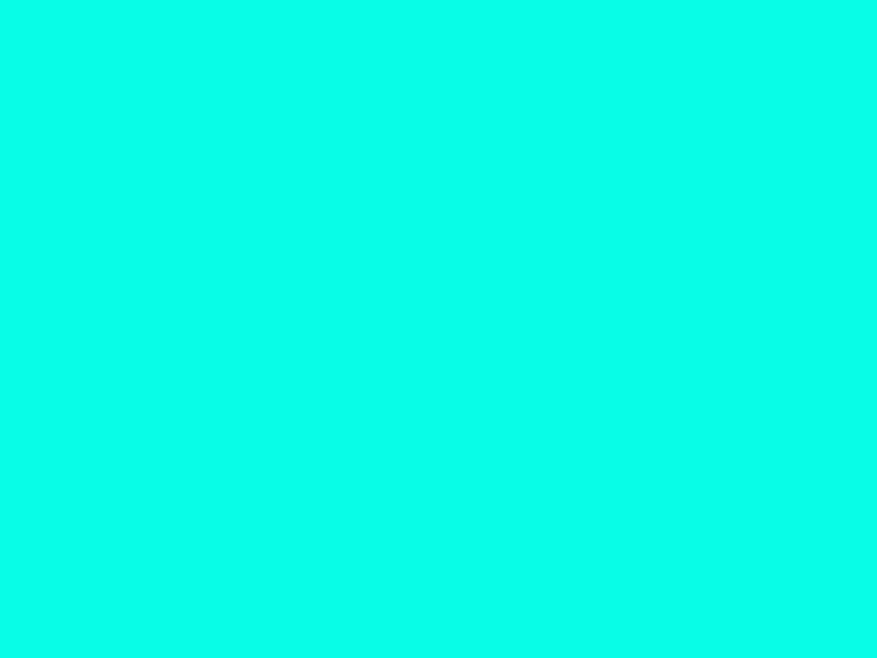 #08FDE7 color image