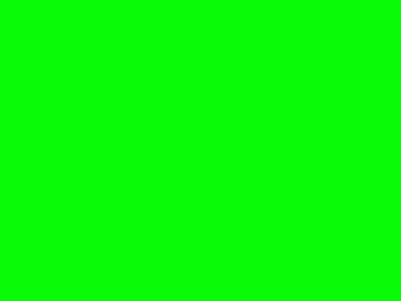 #09FB08 color image