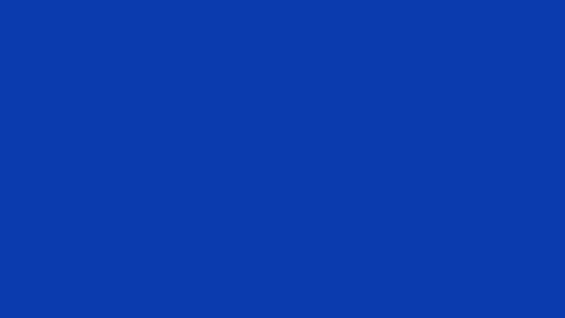 #0B3BAE color image