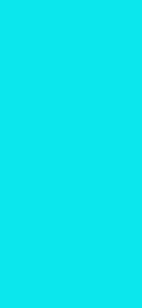 #0BE7ED color image