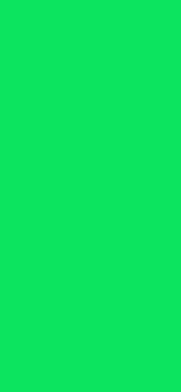 #0CE45F color image