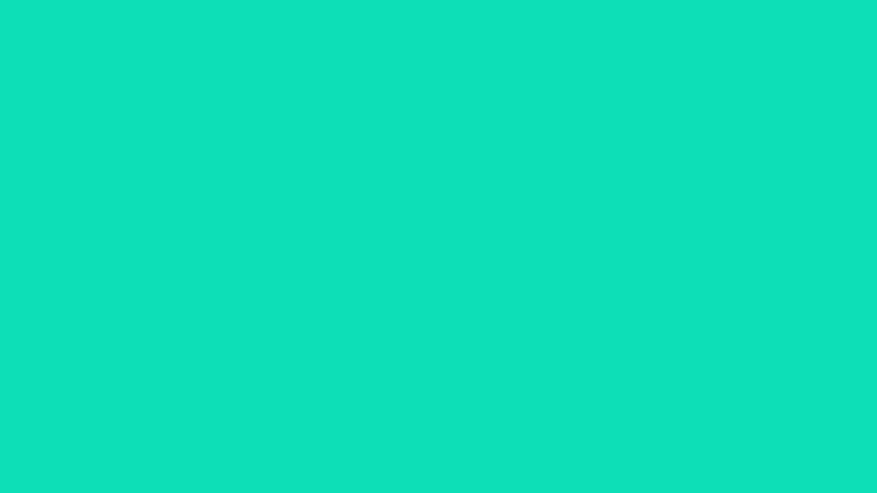 #0DDFB7 color image