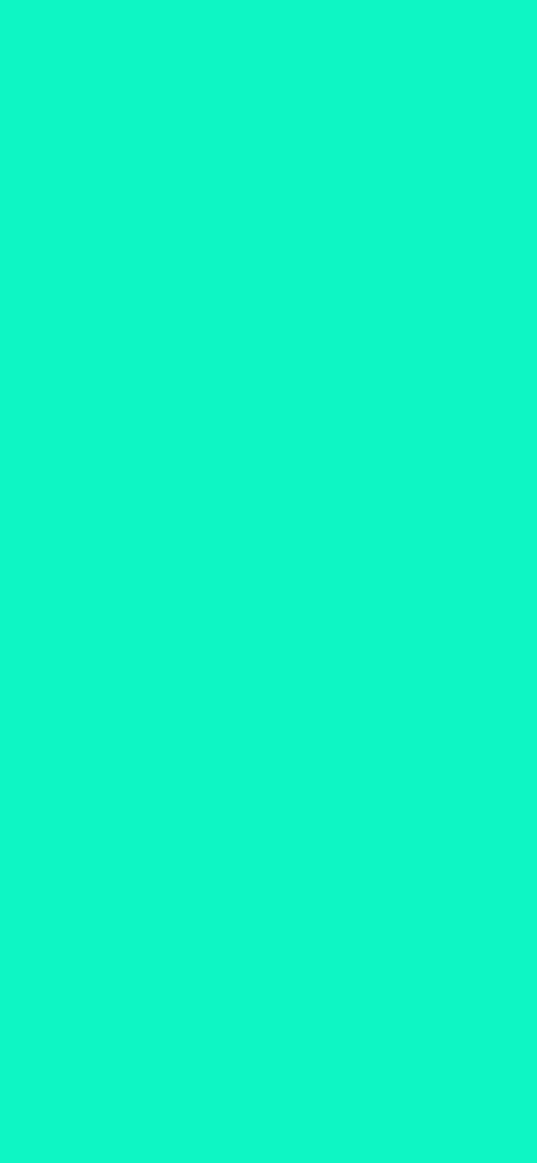 #0DF6C3 color image