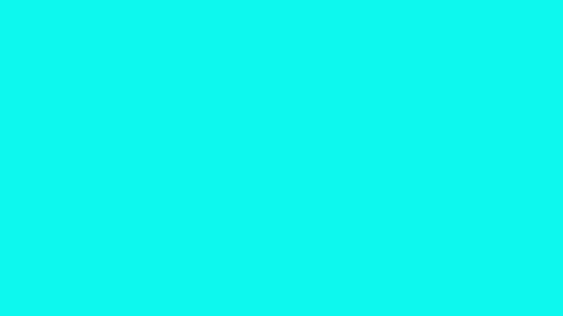 #0DF8EE color image