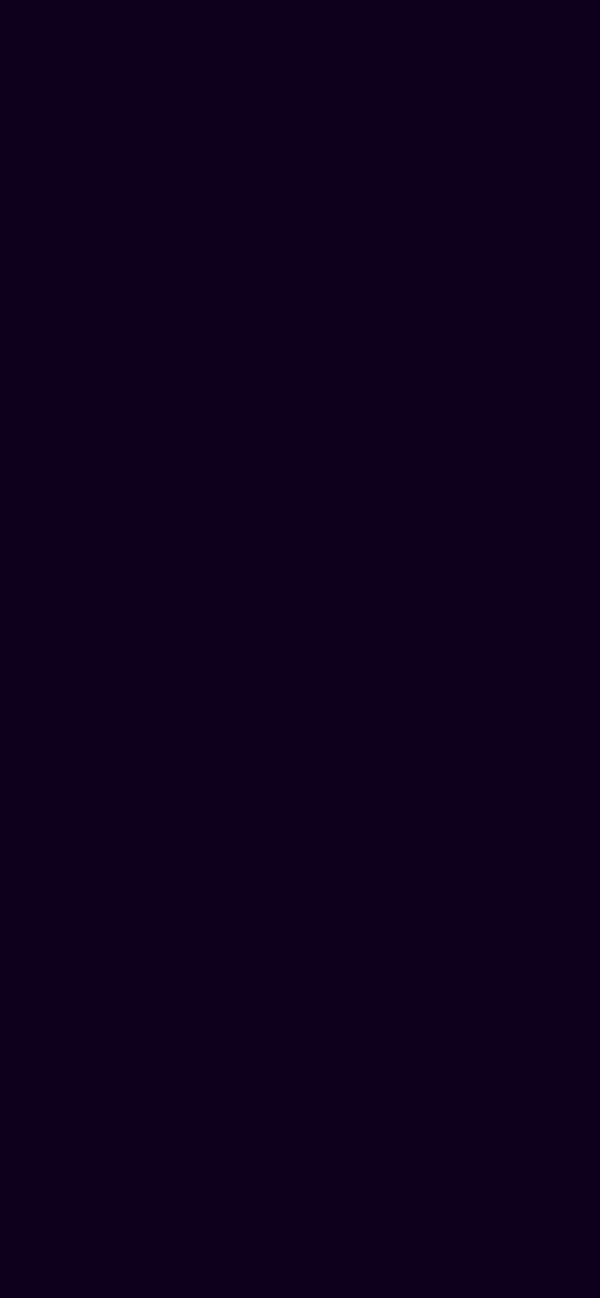 #0E001D - Very Deep Violet color image