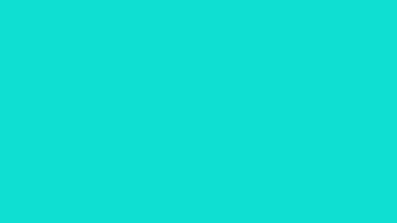 #0FDFD2 color image