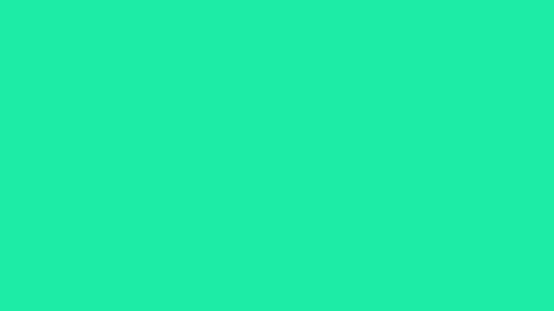 #1DEBA6 color image