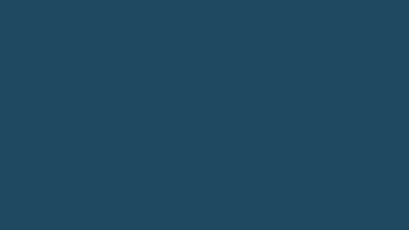 #1E4960 color image