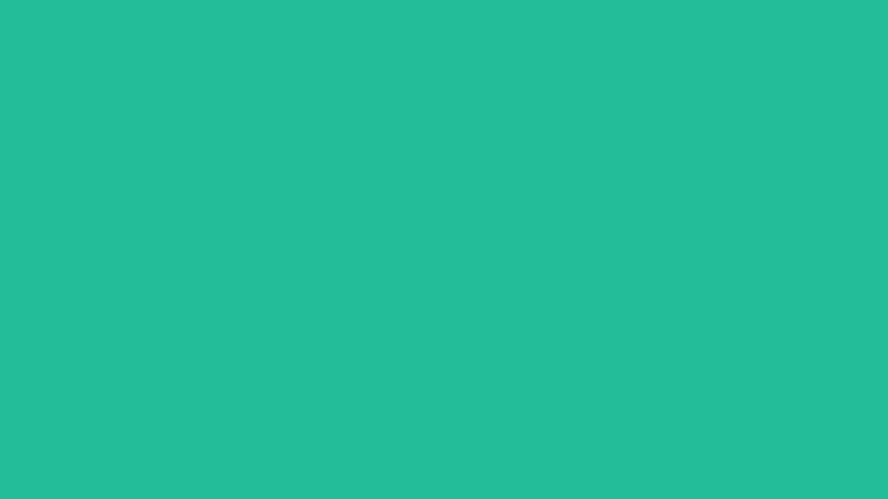 #23BE99 color image