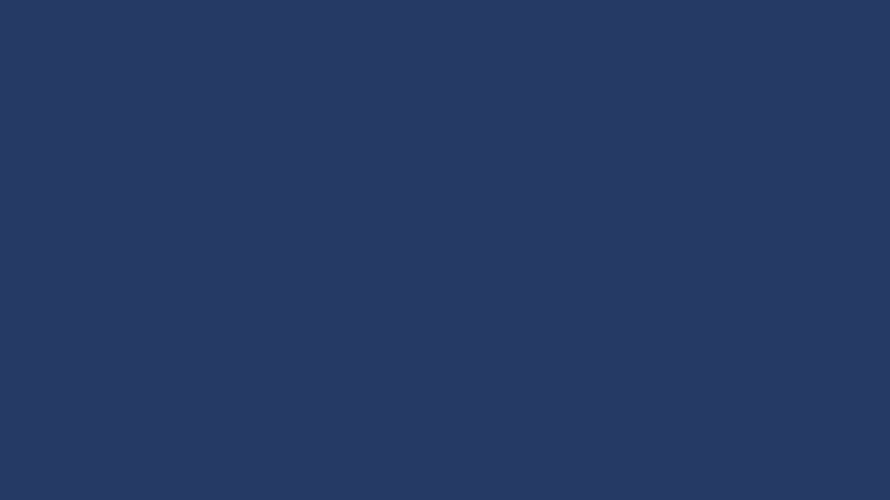 #253A64 color image