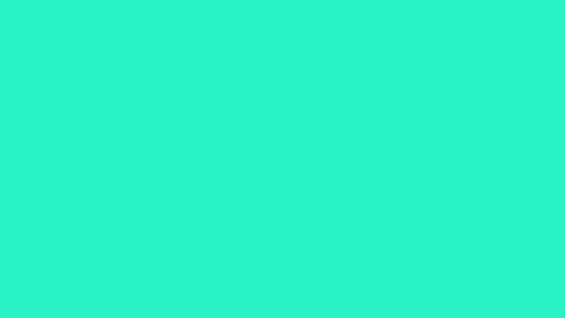 #29F2C4 color image