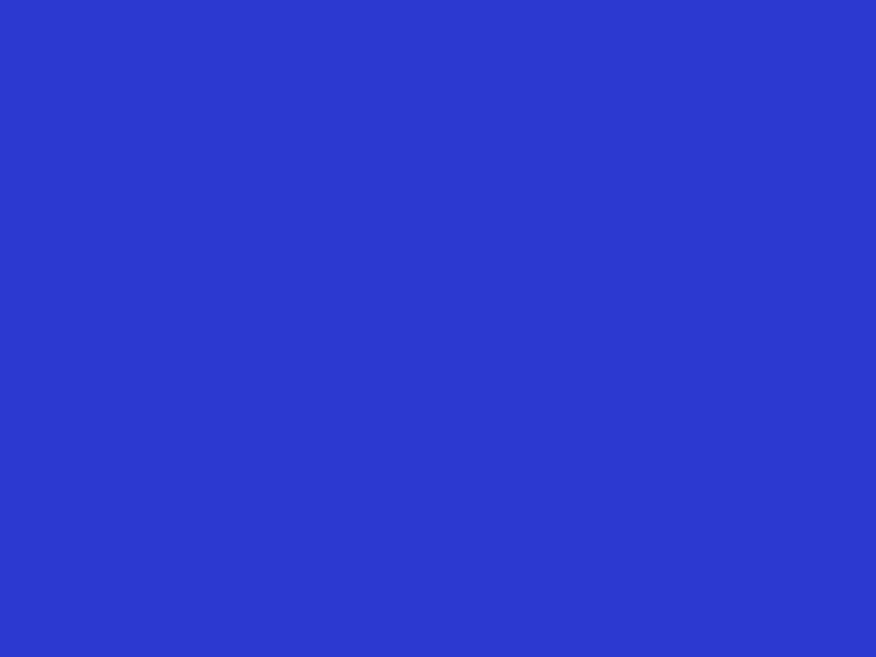 #2C39D0 color image