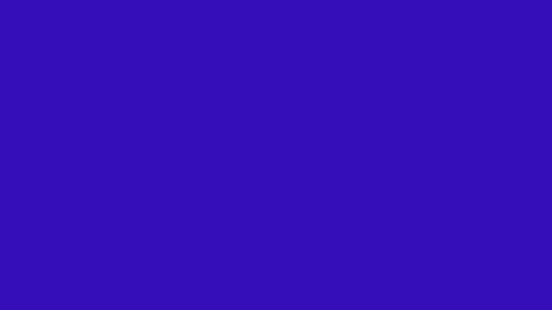 #350DB9 color image