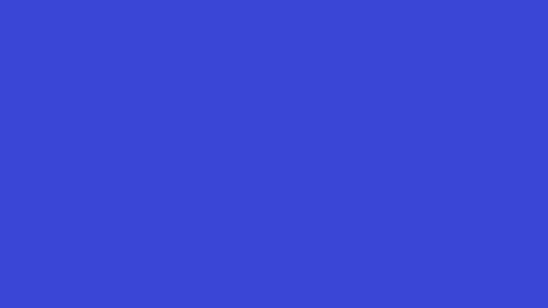 #3747D4 color image