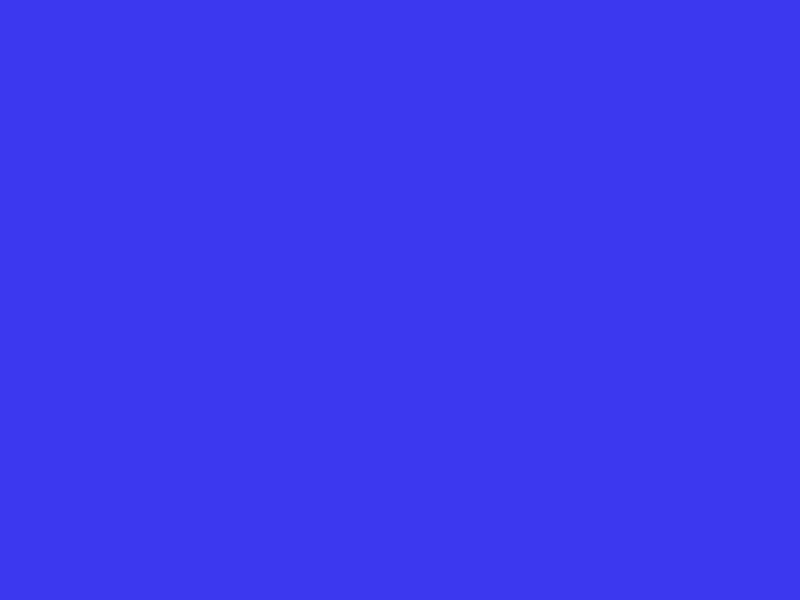 #3B38F0 color image