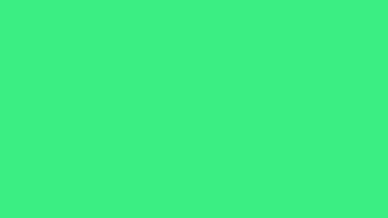 #3BEE83 color image