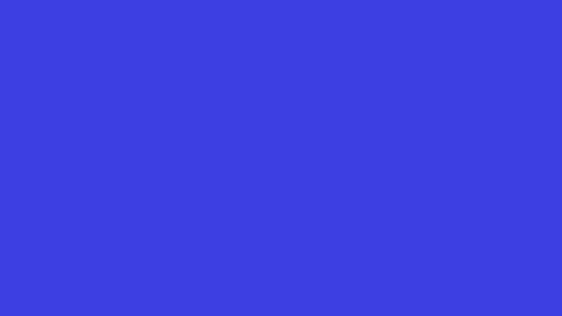 #3D3FE2 color image
