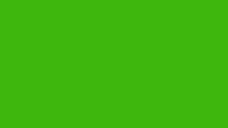 #3EB70D color image