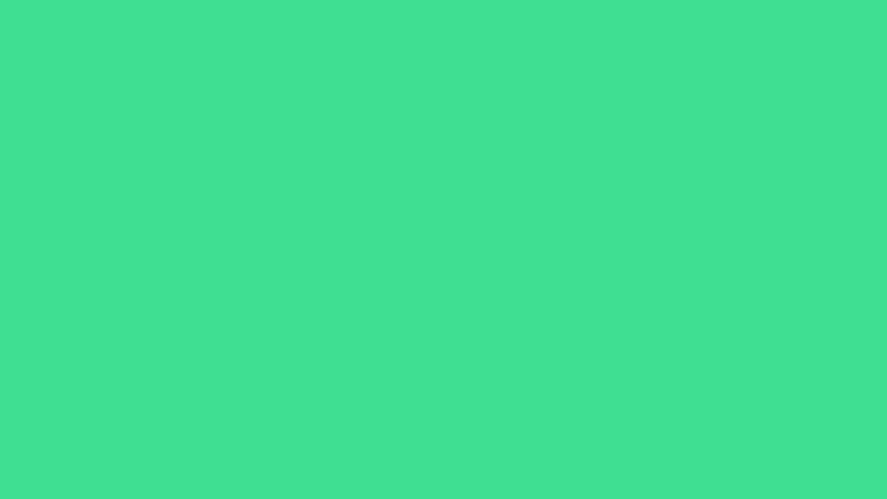#3FDF92 color image