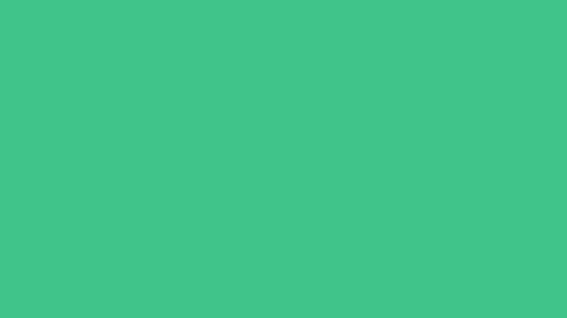 #41C489 color image