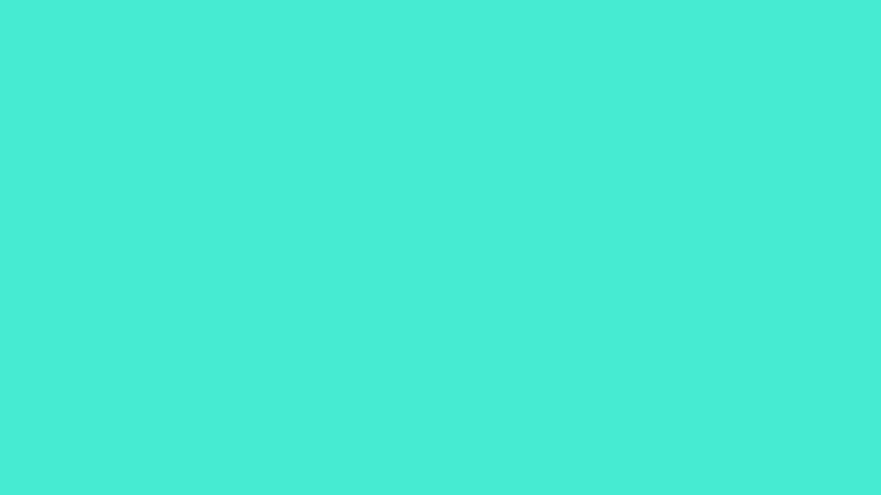 #46EBD2 color image