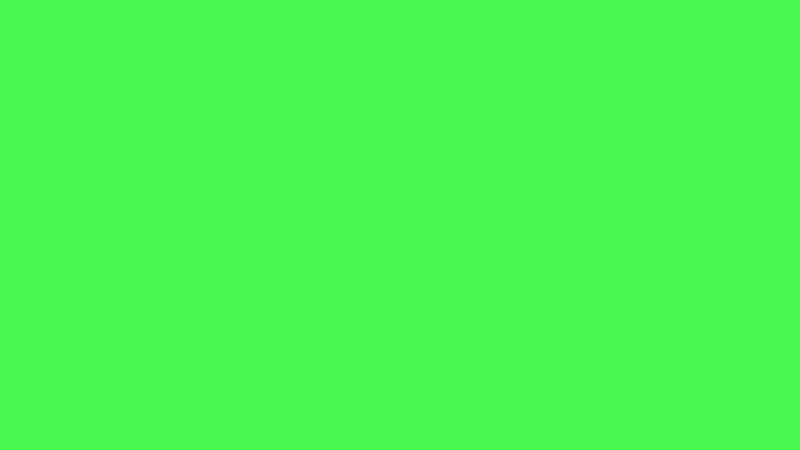 #4AF751 color image
