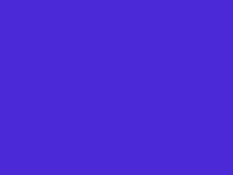 #4C29D6 color image