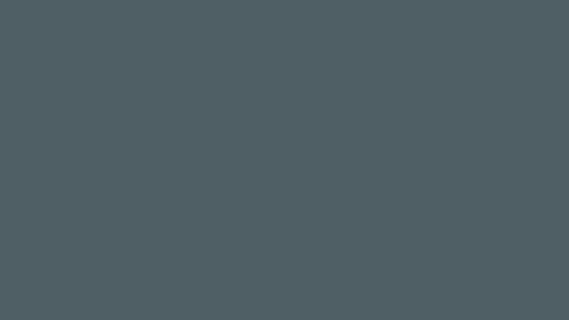 #4F5F65 color image