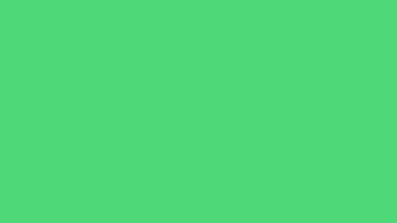 #4FD877 color image
