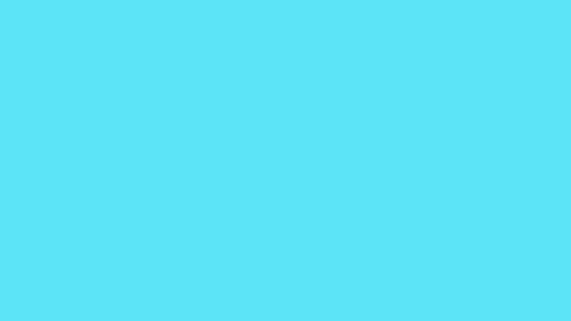 #5CE4F7 color image