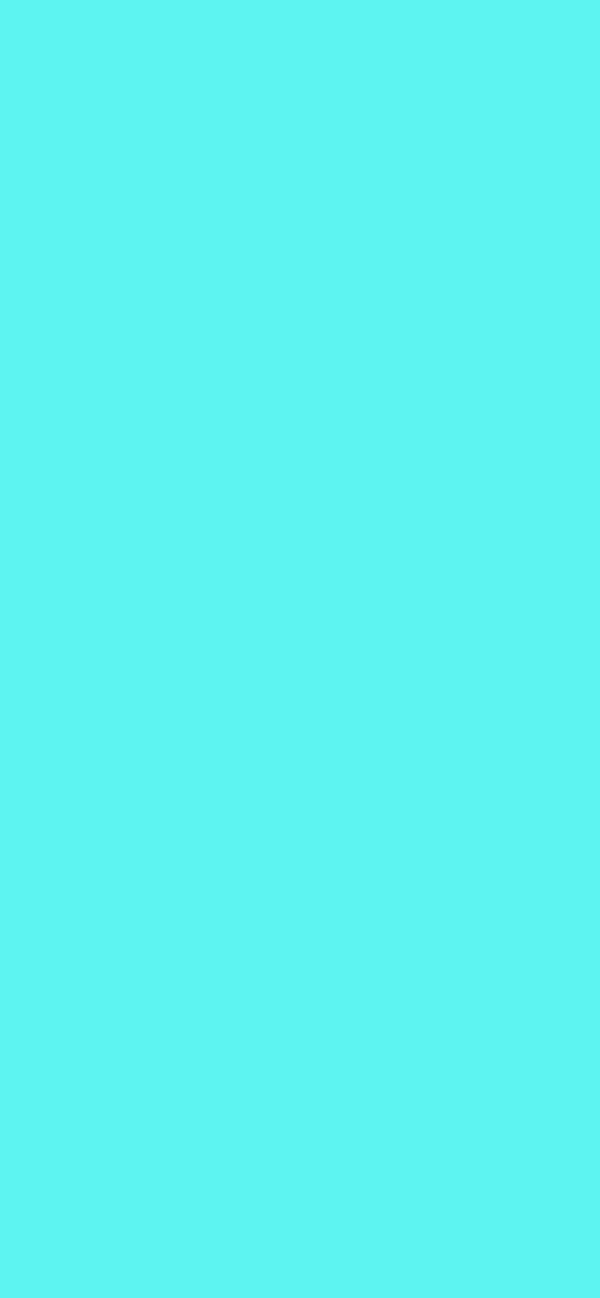 #5DF4F1 color image