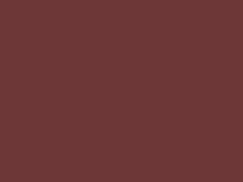 #6C3736 - Sanguine Brown color image