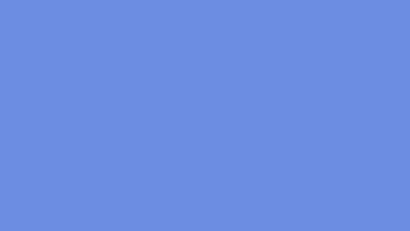 #6C8DE2 color image