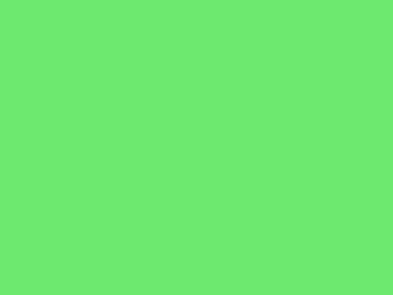 #6CE96C color image