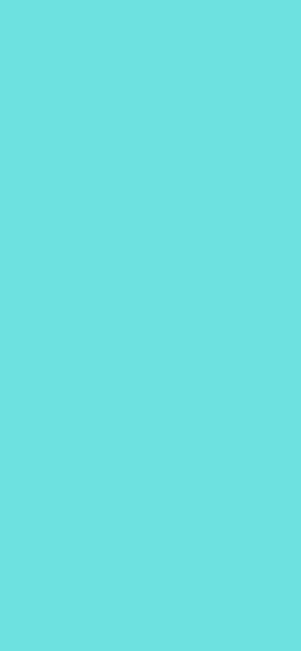 #6DE1E0 color image