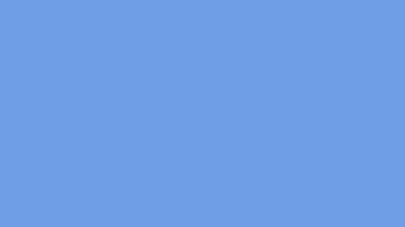 #6F9DE6 color image