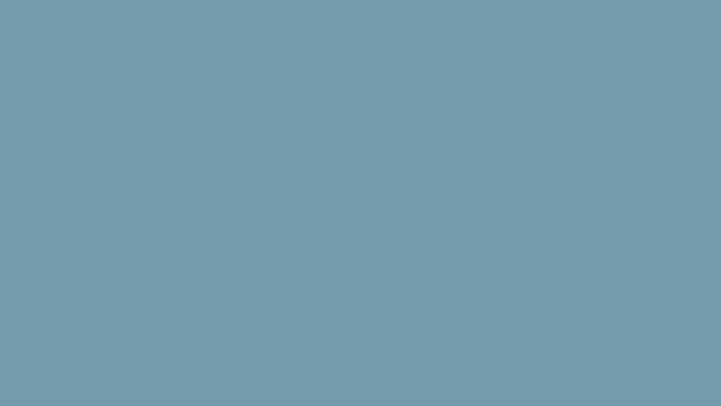 #739BAC color image