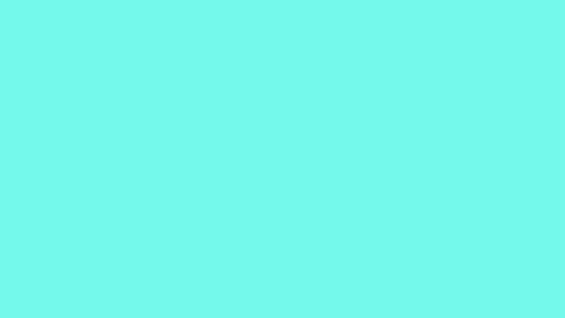 #74F9EB color image